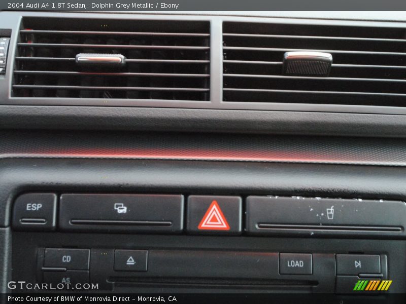 Dolphin Grey Metallic / Ebony 2004 Audi A4 1.8T Sedan