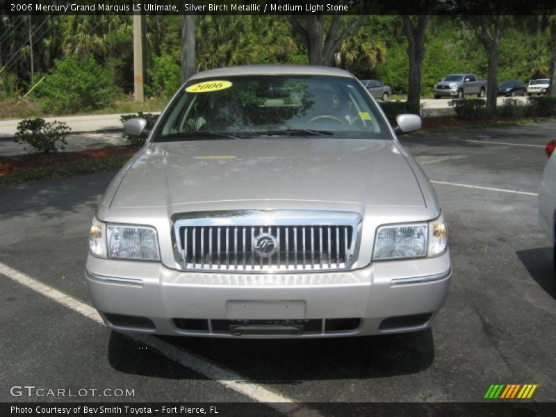 Silver Birch Metallic / Medium Light Stone 2006 Mercury Grand Marquis LS Ultimate