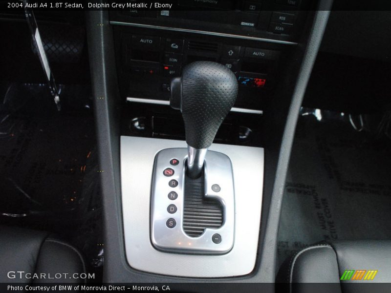 Dolphin Grey Metallic / Ebony 2004 Audi A4 1.8T Sedan