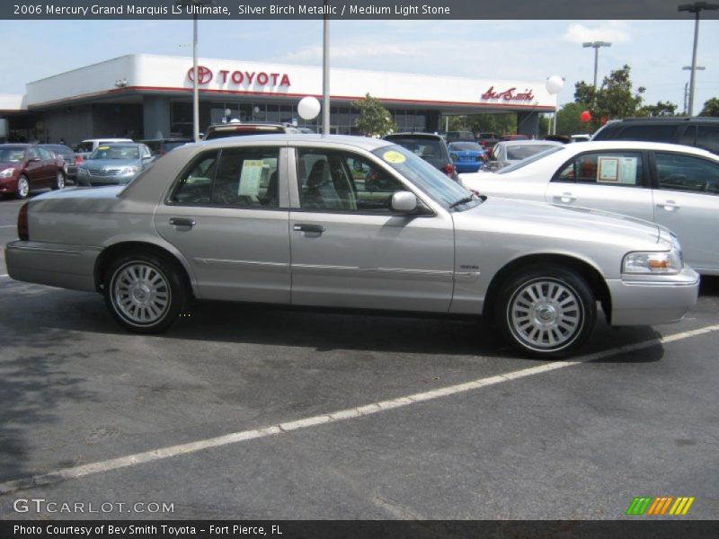 Silver Birch Metallic / Medium Light Stone 2006 Mercury Grand Marquis LS Ultimate