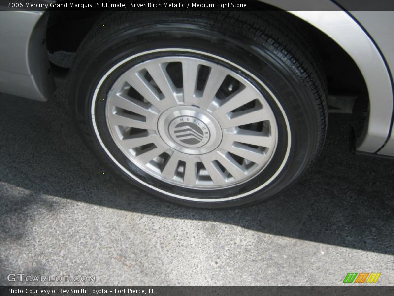 Silver Birch Metallic / Medium Light Stone 2006 Mercury Grand Marquis LS Ultimate