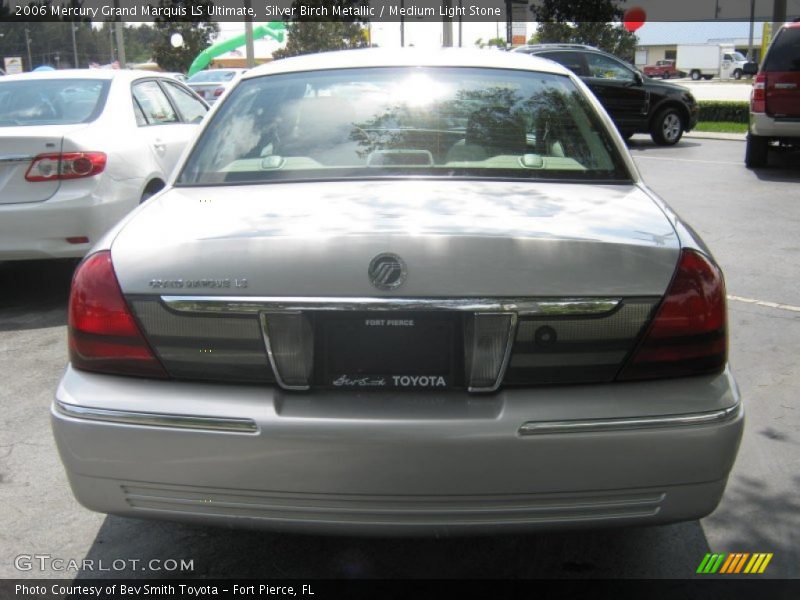 Silver Birch Metallic / Medium Light Stone 2006 Mercury Grand Marquis LS Ultimate