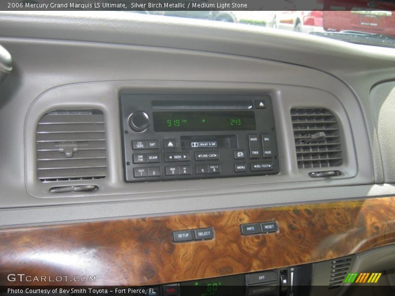 Silver Birch Metallic / Medium Light Stone 2006 Mercury Grand Marquis LS Ultimate