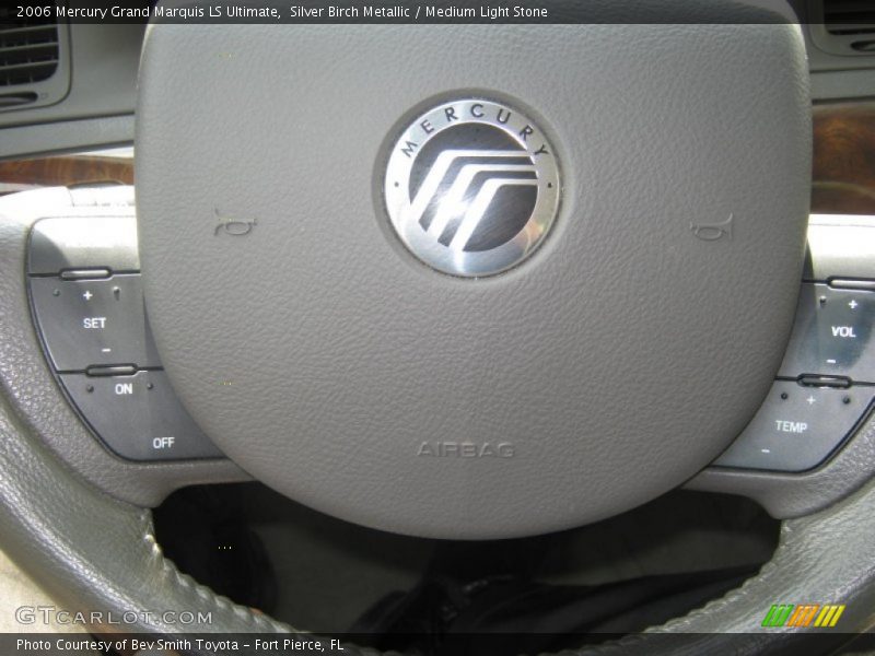Silver Birch Metallic / Medium Light Stone 2006 Mercury Grand Marquis LS Ultimate
