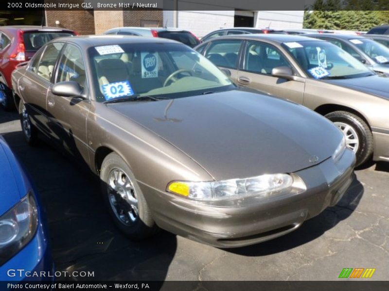 Bronze Mist / Neutral 2002 Oldsmobile Intrigue GLS