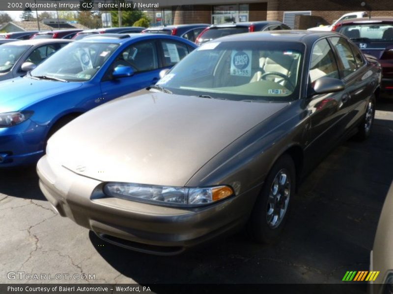 Bronze Mist / Neutral 2002 Oldsmobile Intrigue GLS