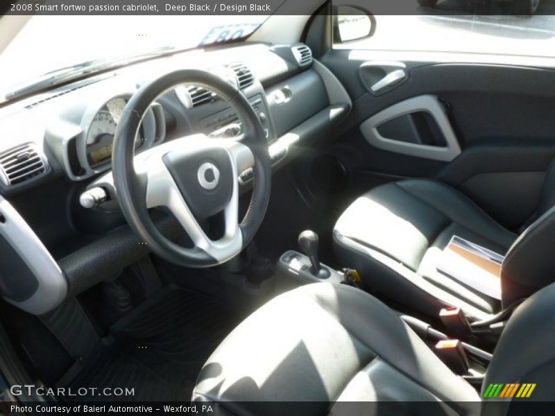 Deep Black / Design Black 2008 Smart fortwo passion cabriolet