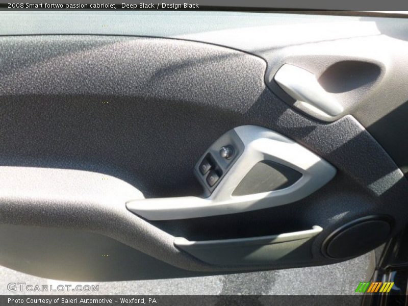Deep Black / Design Black 2008 Smart fortwo passion cabriolet