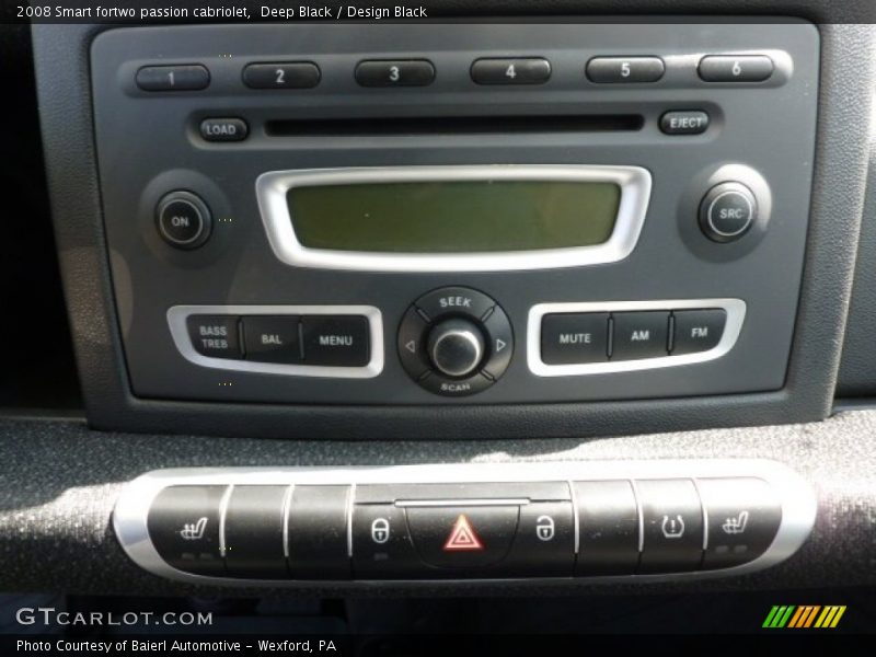 Audio System of 2008 fortwo passion cabriolet