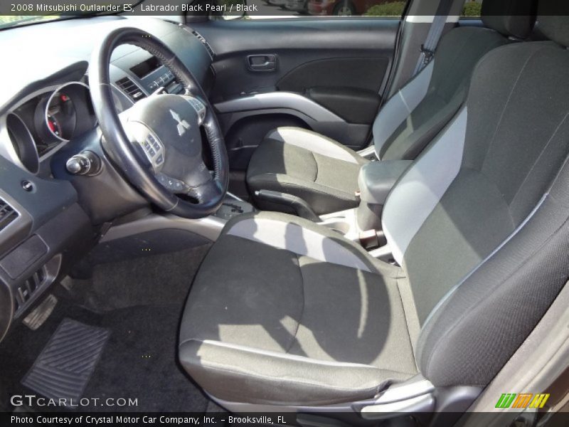  2008 Outlander ES Black Interior