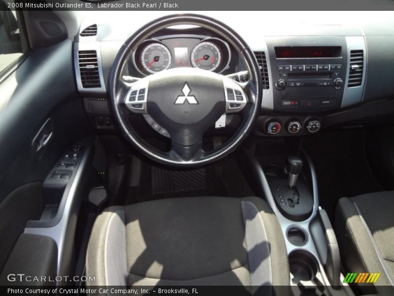 Labrador Black Pearl / Black 2008 Mitsubishi Outlander ES