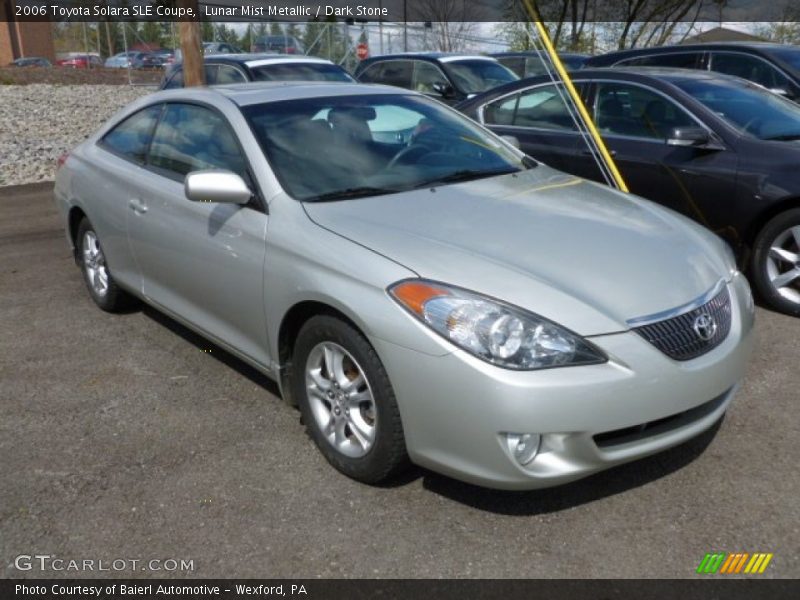 Lunar Mist Metallic / Dark Stone 2006 Toyota Solara SLE Coupe