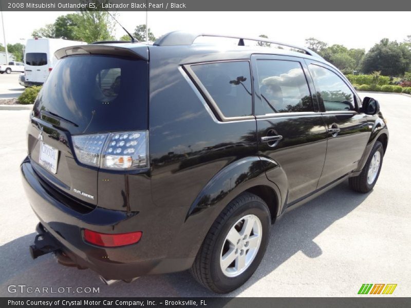 Labrador Black Pearl / Black 2008 Mitsubishi Outlander ES