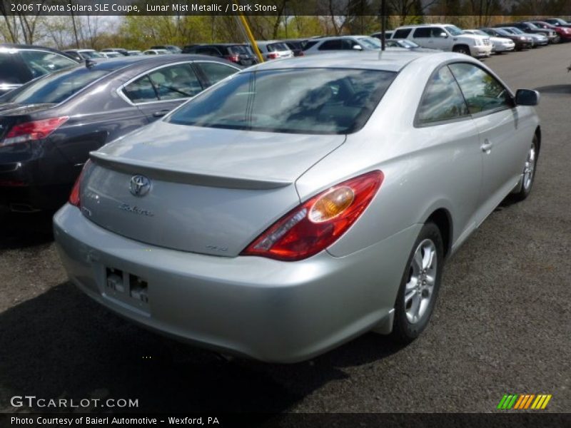 Lunar Mist Metallic / Dark Stone 2006 Toyota Solara SLE Coupe