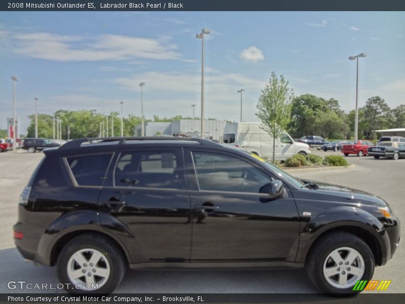 Labrador Black Pearl / Black 2008 Mitsubishi Outlander ES