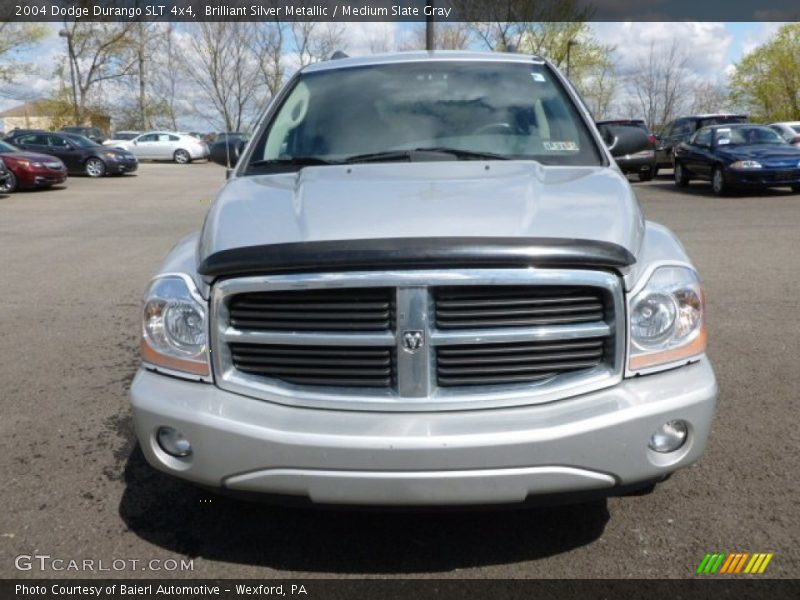 Brilliant Silver Metallic / Medium Slate Gray 2004 Dodge Durango SLT 4x4