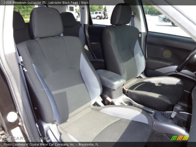 Labrador Black Pearl / Black 2008 Mitsubishi Outlander ES