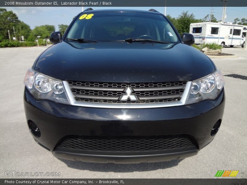 Labrador Black Pearl / Black 2008 Mitsubishi Outlander ES