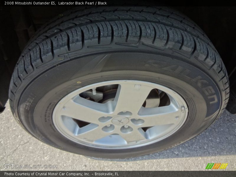 Labrador Black Pearl / Black 2008 Mitsubishi Outlander ES