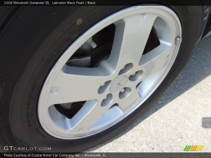 Labrador Black Pearl / Black 2008 Mitsubishi Outlander ES