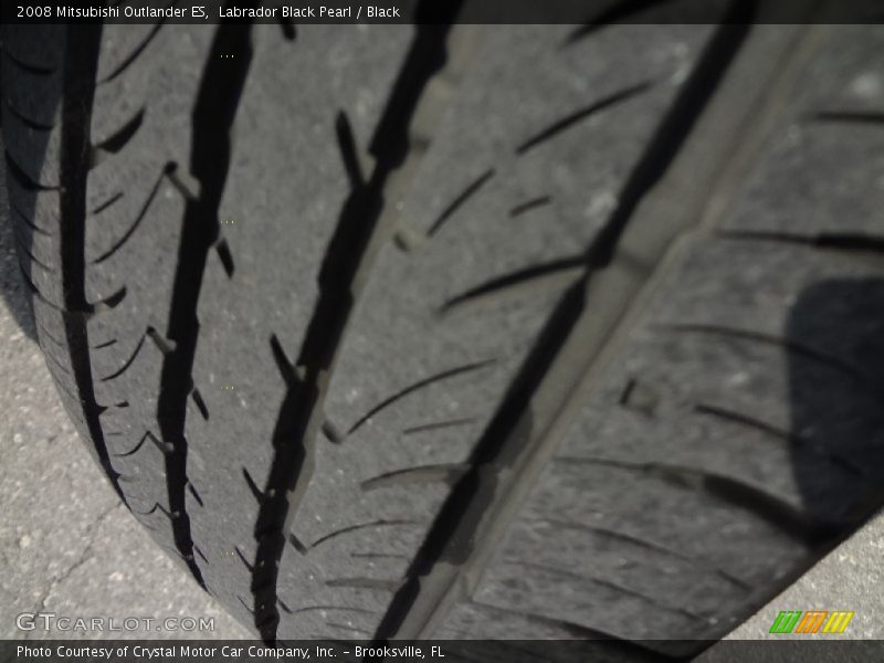 Labrador Black Pearl / Black 2008 Mitsubishi Outlander ES