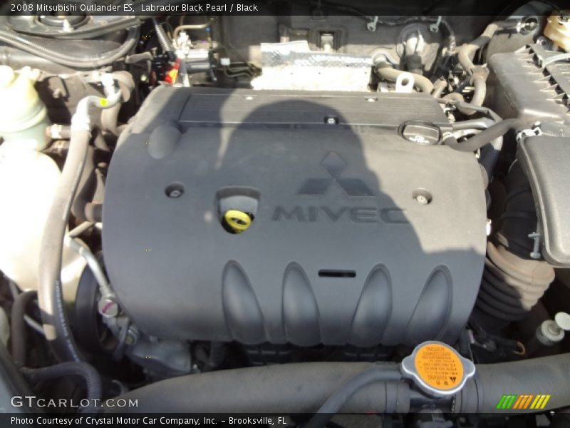 Labrador Black Pearl / Black 2008 Mitsubishi Outlander ES