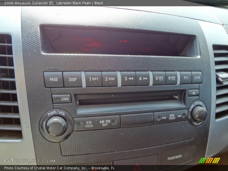 Labrador Black Pearl / Black 2008 Mitsubishi Outlander ES