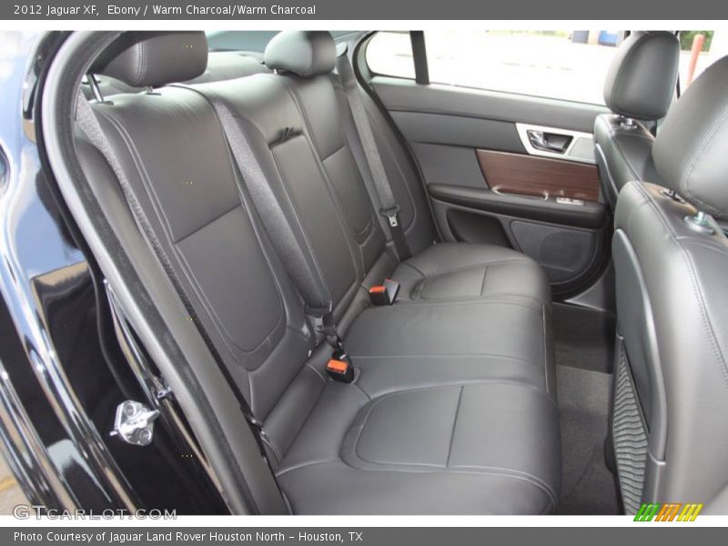 Ebony / Warm Charcoal/Warm Charcoal 2012 Jaguar XF