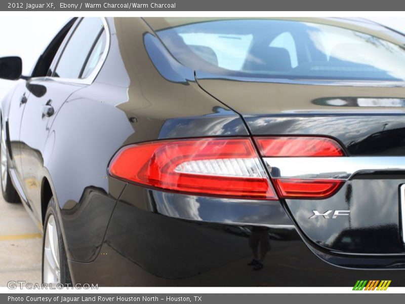 Ebony / Warm Charcoal/Warm Charcoal 2012 Jaguar XF