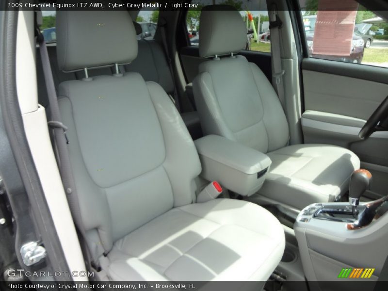  2009 Equinox LTZ AWD Light Gray Interior