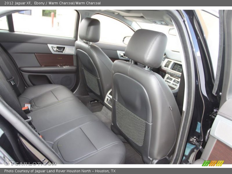 Ebony / Warm Charcoal/Warm Charcoal 2012 Jaguar XF