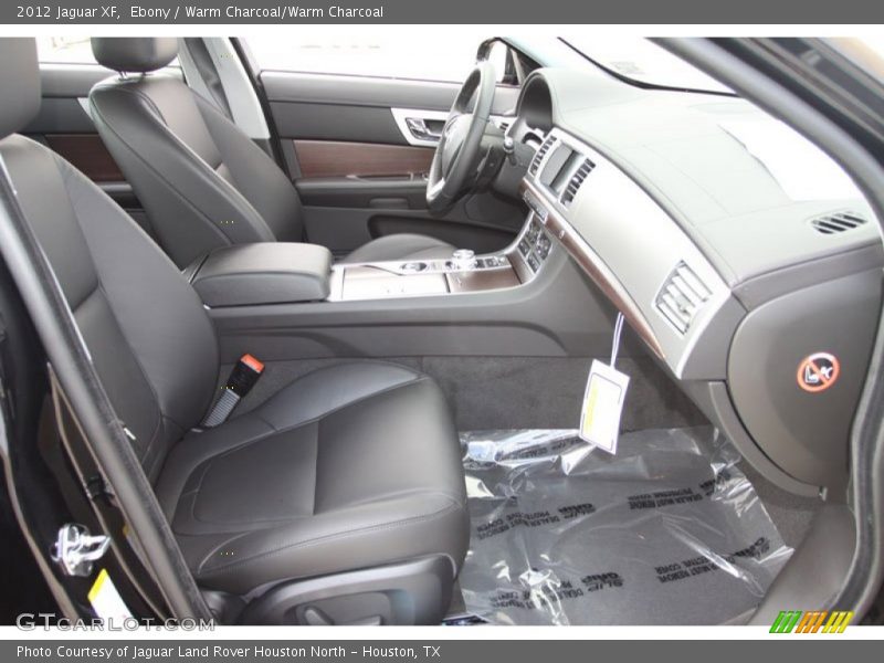 Ebony / Warm Charcoal/Warm Charcoal 2012 Jaguar XF