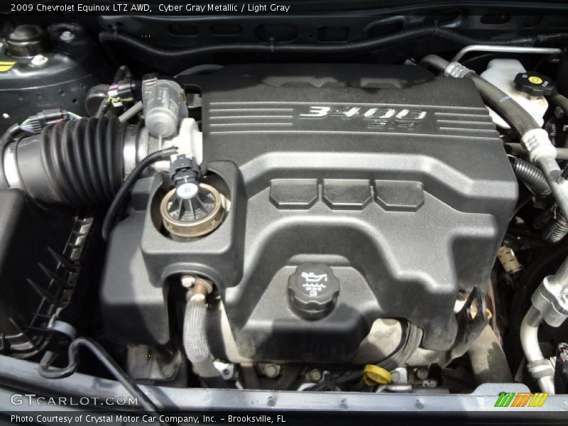  2009 Equinox LTZ AWD Engine - 3.4 Liter OHV 12-Valve V6