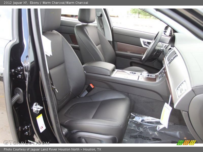 Ebony / Warm Charcoal/Warm Charcoal 2012 Jaguar XF