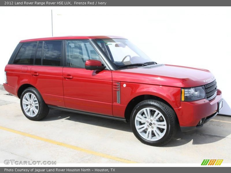  2012 Range Rover HSE LUX Firenze Red