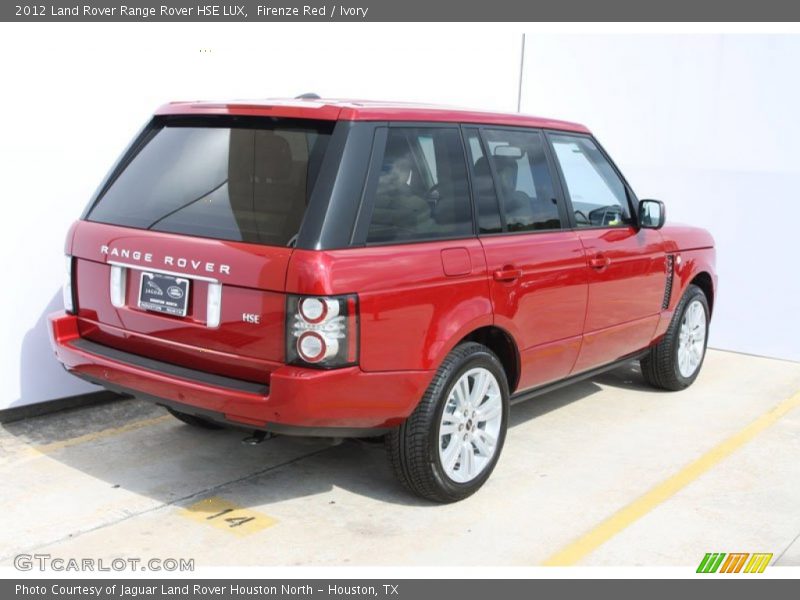 Firenze Red / Ivory 2012 Land Rover Range Rover HSE LUX