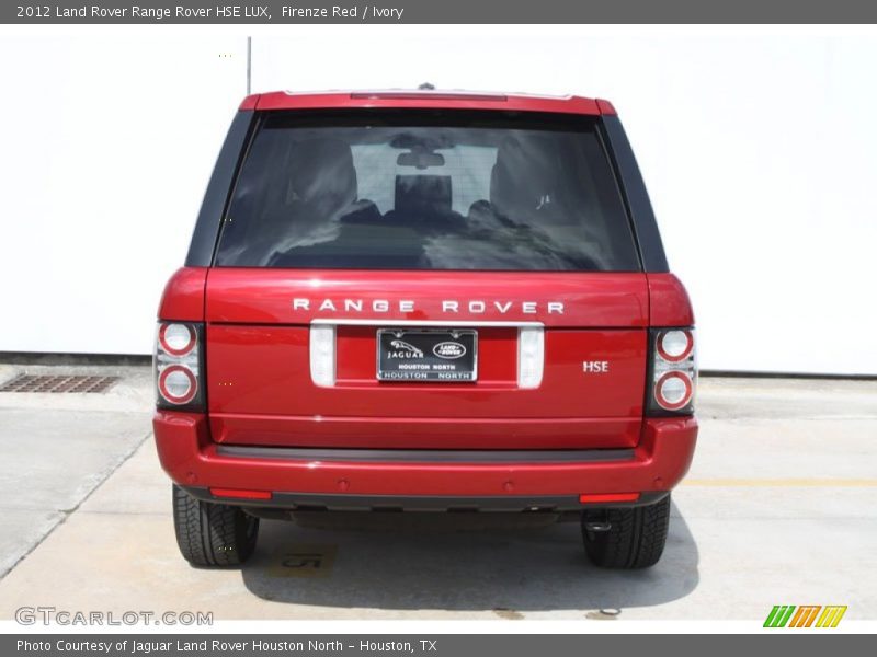 Firenze Red / Ivory 2012 Land Rover Range Rover HSE LUX