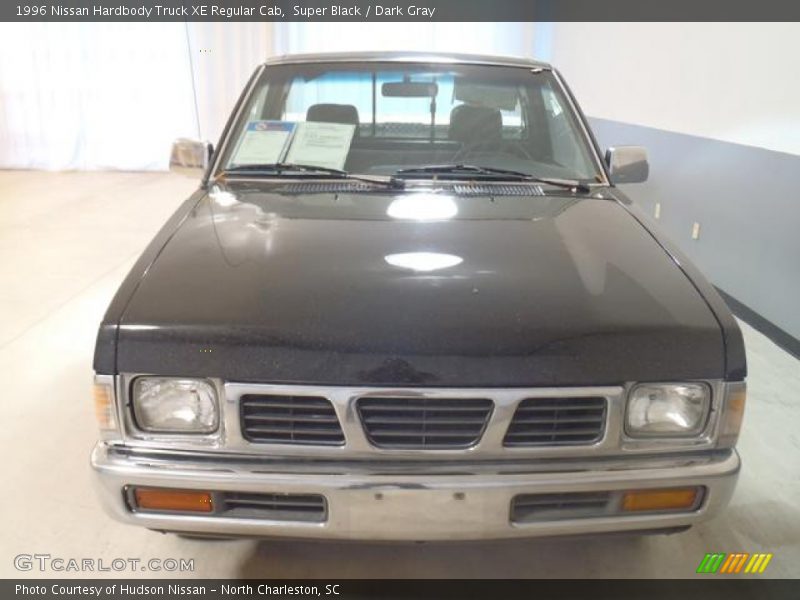 Super Black / Dark Gray 1996 Nissan Hardbody Truck XE Regular Cab