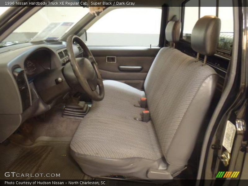 Super Black / Dark Gray 1996 Nissan Hardbody Truck XE Regular Cab