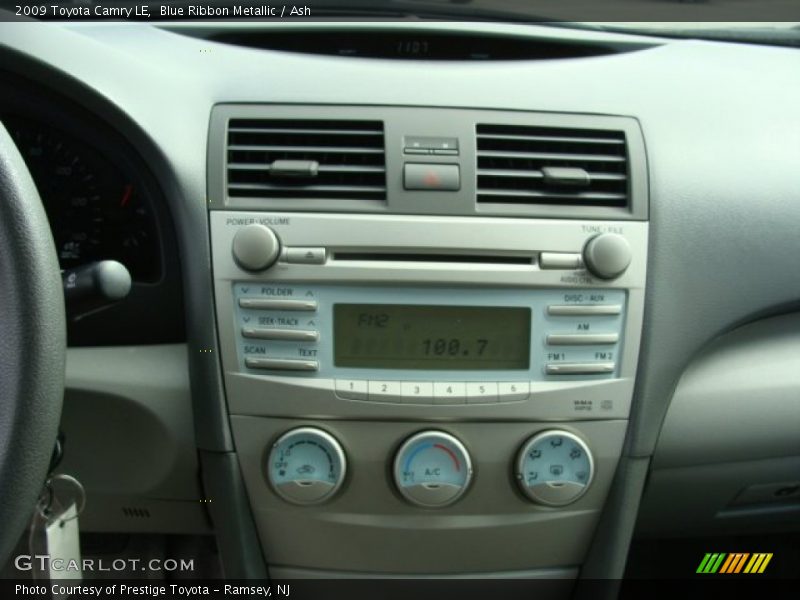 Blue Ribbon Metallic / Ash 2009 Toyota Camry LE