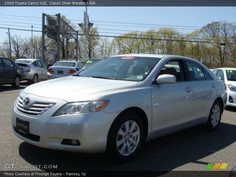 Classic Silver Metallic / Ash 2009 Toyota Camry XLE