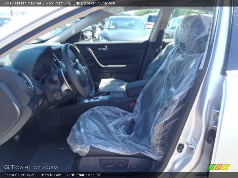 Brilliant Silver / Charcoal 2012 Nissan Maxima 3.5 SV Premium