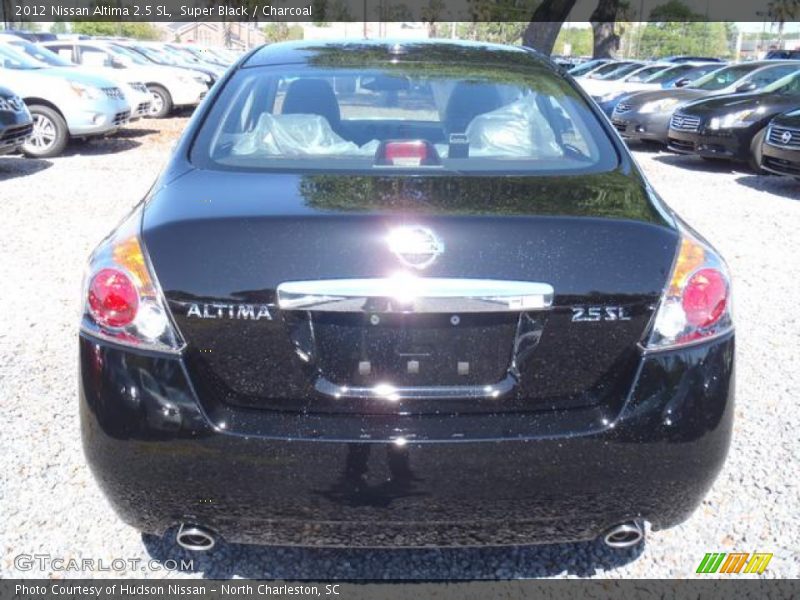 Super Black / Charcoal 2012 Nissan Altima 2.5 SL