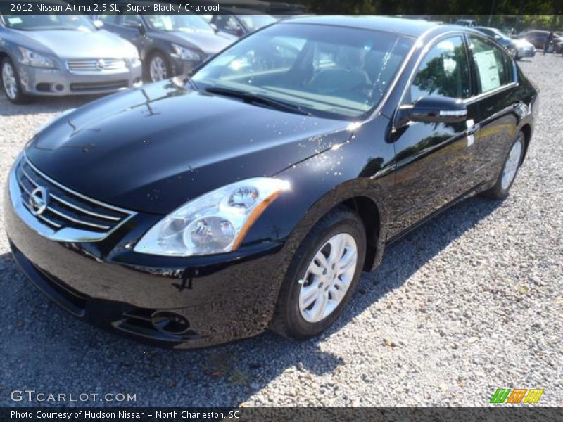Super Black / Charcoal 2012 Nissan Altima 2.5 SL