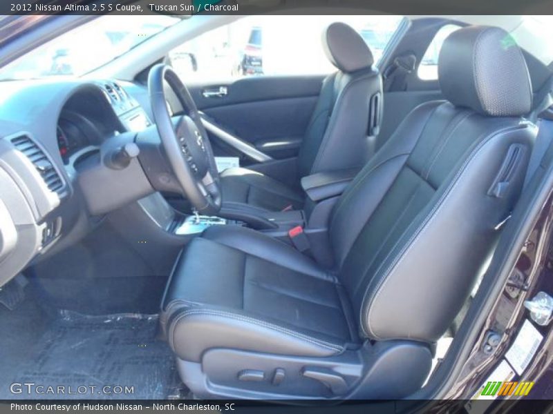 Tuscan Sun / Charcoal 2012 Nissan Altima 2.5 S Coupe