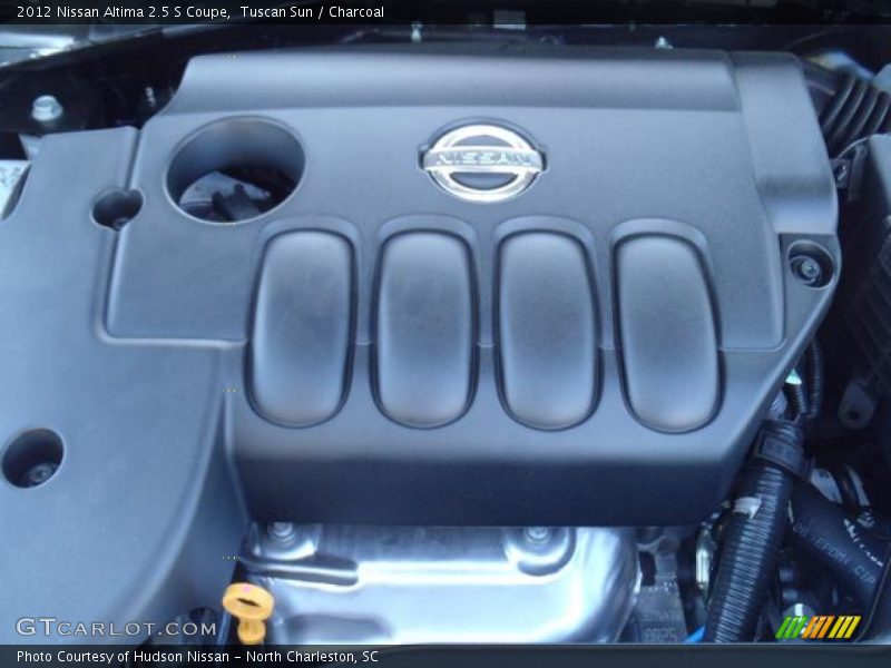 Tuscan Sun / Charcoal 2012 Nissan Altima 2.5 S Coupe