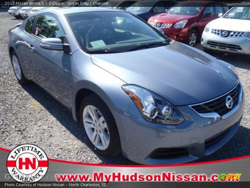 Ocean Gray / Charcoal 2012 Nissan Altima 2.5 S Coupe