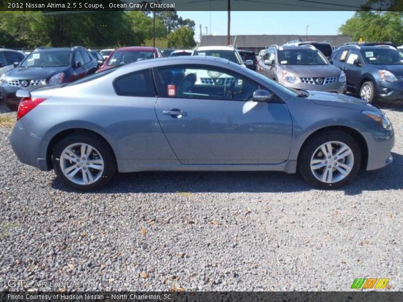 Ocean Gray / Charcoal 2012 Nissan Altima 2.5 S Coupe