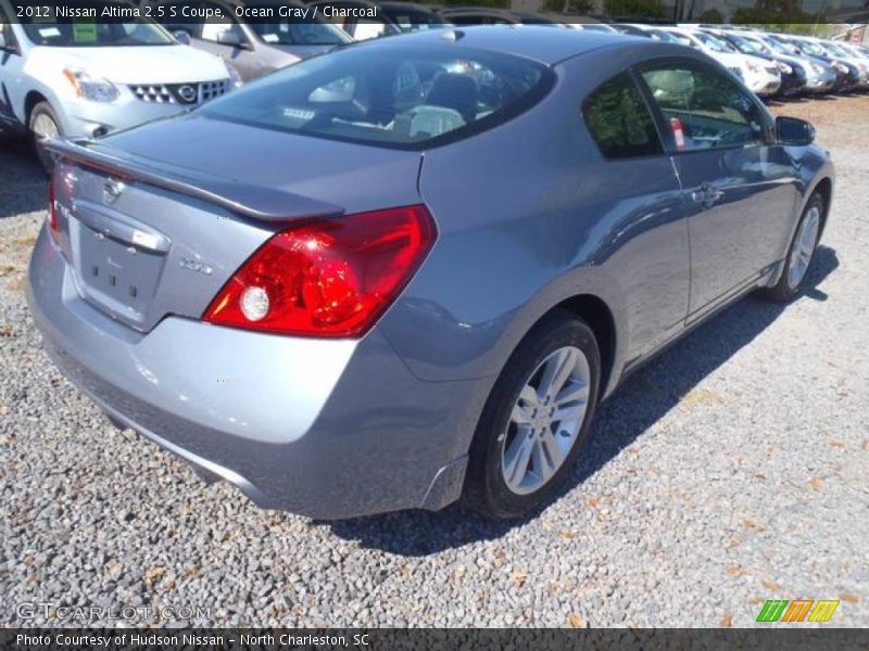 Ocean Gray / Charcoal 2012 Nissan Altima 2.5 S Coupe