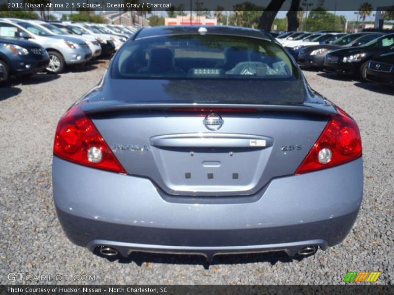 Ocean Gray / Charcoal 2012 Nissan Altima 2.5 S Coupe